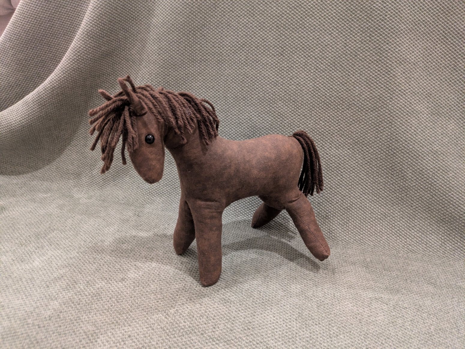 Stuffed Horse handmade by Abby & Eli