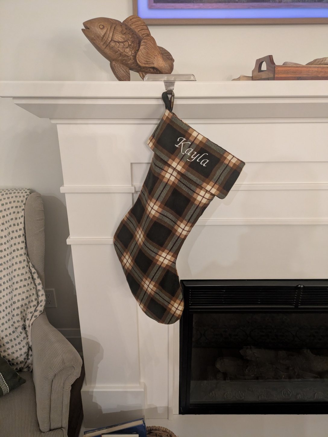 Personalized stockings example